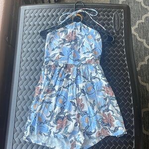 Old navy halter top floral romper